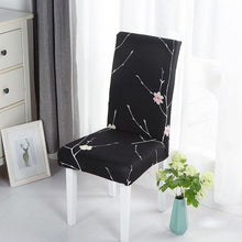 Load image into Gallery viewer, Elastic Chair Covers Spandex Dining Room Stretch Seat Cover Chair Protective Case for Restaurant Universal Removable Washable Soft Spandex High Back Large Chair Cover Slipcover for Dining Room Kitchen Hotel Table Banquet
