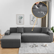 Load image into Gallery viewer, Elastic Waterproof Sofa Cover Plain Color Stretch Sofa Covers for Living Room Slipcover Couch Cover Furniture Protector Sofa Covers Non Slip Sofa Slipcovers with Elastic Hem Living Room Furniture Protector
