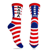 Load image into Gallery viewer, Election Spoof Funny President Donald Trump Socks With 3D Fake Hair Funny Crew Socks Unisex Compression Socks Streetwear Hip Hop Style Socks For Men And Women

