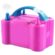 Load image into Gallery viewer, Electric Balloon Pump 600W Balloon Blower Inflator Dual Nozzle
