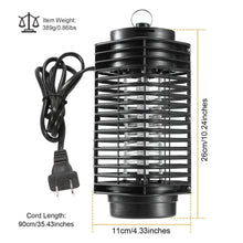 Load image into Gallery viewer, Electric Bug Zapper UV Light Flying Zapper Insect Killer Lamp

