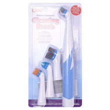 Load image into Gallery viewer, Electric Cleaning Brush with Household All Purpose 4 Brush Heads

