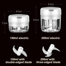 Load image into Gallery viewer, Electric Garlic Mini Crusher
