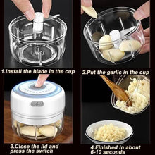 Load image into Gallery viewer, Electric Garlic Mini Crusher

