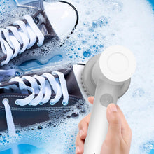 Load image into Gallery viewer, Electric Handheld Spin Scrubber Cordless Cleaning Brush with 2 Rotating Speeds
