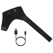Load image into Gallery viewer, Electric Heating Pad Therapy Shoulder Heating Wrap Compression Sleeve
