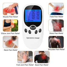 Load image into Gallery viewer, Electric Muscle Stimulator with Electrode Pads Wires
