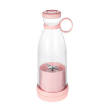 Load image into Gallery viewer, Electric Portable Blender Juice Glass Bottle Fresh Fruit Juicer USB Multifunction Food Strawberry Citrus Milkshake Mixers Maker Mini Electric Portable Blender Juicer Cup USB Rechargeable Juicer Multi-Functional Small Mixer
