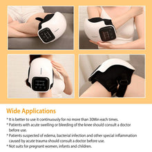Load image into Gallery viewer, Electric Rechargeable Knee Massager Infrared Heat Pain Relief Therapy
