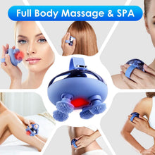 Load image into Gallery viewer, Electric Rechargeable Scalp Massager
