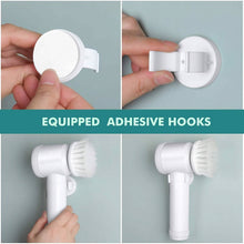 Load image into Gallery viewer, Electric Spin Scrubber Electric Cleaning Brush with 3 Brush Heads
