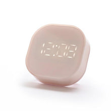 Load image into Gallery viewer, Electronic Square Silent Bedside Alarm Clock Intelligent Temperature Sensing Magnetic Attraction Desk Clock Mini Battery Operated Alarm Clock  Home Decor
