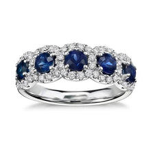 Load image into Gallery viewer, Elegant Copper Ring with Synthetic Cubic Zirconia
