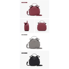 Load image into Gallery viewer, Elegant Cute Geometrical Women Handbag Soft PU Leather Women's Crossbody Messenger Bags Round Ladies Shoulder Bag

