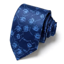 Load image into Gallery viewer, Elegant Fashion Flower Classic Design Neckties For Men Business Formal Suit Office Men Necktie Modern Patterned Formal Ties College Tuxedo Floral Tie
