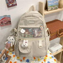 Load image into Gallery viewer, Elegant Female Backpack For Teenager Girls And Women Cute Fashionable Book Schoolbag And Laptop Bag

