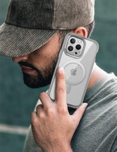 Load image into Gallery viewer, Elegant iPhone 14 Pro Max Case 6.7" Strong Edges Slim Frame Clear Protective Case with Built-in Screen Protector Compatible Shockproof Thin Clear Case Luxury Case For Smartphone

