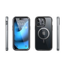 Load image into Gallery viewer, Elegant iPhone 14 Pro Max Case 6.7" Strong Edges Slim Frame Clear Protective Case with Built-in Screen Protector Compatible Shockproof Thin Clear Case Luxury Case For Smartphone
