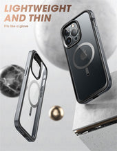 Load image into Gallery viewer, Elegant iPhone 14 Pro Max Case 6.7" Strong Edges Slim Frame Clear Protective Case with Built-in Screen Protector Compatible Shockproof Thin Clear Case Luxury Case For Smartphone
