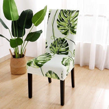 Load image into Gallery viewer, Elegant Kitchen Chair Covers Stretch Seat Covers For Chairs Slipcover Chair house chaise Furniture Covers Gray Chair cover Washable Anti dust Seat Slipcover Protector for Hotel Office Ceremony Banquet Wedding Party
