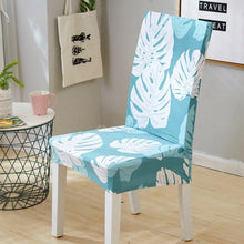 Load image into Gallery viewer, Elegant Kitchen Chair Covers Stretch Seat Covers For Chairs Slipcover Chair house chaise Furniture Covers Gray Chair cover Washable Anti dust Seat Slipcover Protector for Hotel Office Ceremony Banquet Wedding Party
