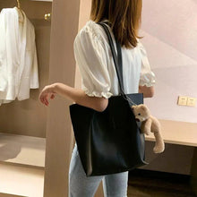 Load image into Gallery viewer, Elegant Ladies 2 piece set / suit Handbag Composite Bag Set Ladies Handbag Large Shoulder Bag Purse Bag Handbag For Females

