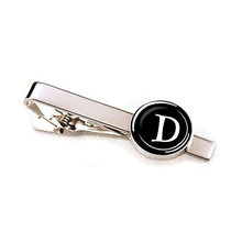 Load image into Gallery viewer, Elegant Men Fashion 26 Alphabet Letters Tie Clips Letter Tie Clip Men's Fashion Tie Pin Buckle Clip Tie Decoration Suit Accessories  Name Letters Jewelry Men Necktie Clip Pin Suit Accessories Classic Initials Alphabet A-Z Tie Clips
