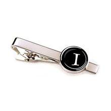 Load image into Gallery viewer, Elegant Men Fashion 26 Alphabet Letters Tie Clips Letter Tie Clip Men's Fashion Tie Pin Buckle Clip Tie Decoration Suit Accessories  Name Letters Jewelry Men Necktie Clip Pin Suit Accessories Classic Initials Alphabet A-Z Tie Clips
