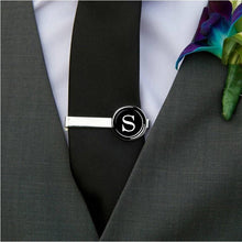 Load image into Gallery viewer, Elegant Men Fashion 26 Alphabet Letters Tie Clips Letter Tie Clip Men's Fashion Tie Pin Buckle Clip Tie Decoration Suit Accessories  Name Letters Jewelry Men Necktie Clip Pin Suit Accessories Classic Initials Alphabet A-Z Tie Clips
