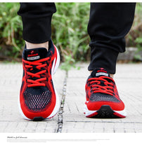 Load image into Gallery viewer, Elegant Mens Sneakers Sport Mesh Trainers Lightweight Running Shoes Outdoor Athletic Breathable Non-Slip Casual Comfortable Outdoor Sport Sneakers
