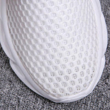 Load image into Gallery viewer, Elegant Modern Mens Sneakers Platform Shoes White Trainers Casual Breathable Mesh Men Women Running Shoes Breathable Walking Sneakers Lightweight Athletic Tennis Casual Sport Sneakers
