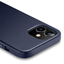 Load image into Gallery viewer, Elegant Phone Protection Back Cover Designed for iPhone 12 Pro Max Case Leather Cover for iPhone 12 mini 12 Pro Max Genuine Leather Case for iPhone 12 12Pro Luxury Black Phone Case For Businessman
