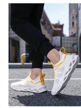 Load image into Gallery viewer, Elegant Sneakers Men Sports Running Shoes Fashion Couple Causal Shoes Fashion Flats Breathable Athletic Lightweight Non Slip Athletic Walking Jogging Sneakers
