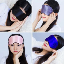 Load image into Gallery viewer, Elegant Soft Silk Eye Cover Sleeping Eye Mask Elastic Women Eye Patch Comfortable Super-Smooth Eye Mask For Sleep
