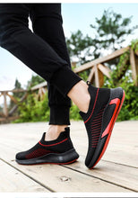Load image into Gallery viewer, Elegant Sport Mens Sneakers Running Casual Shoes Spring New Lightweight Breathable Espadrilles Flying Woven Running Shoes Mesh Workout Casual Sports Mens Sneakers

