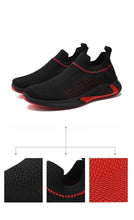 Load image into Gallery viewer, Elegant Sport Mens Sneakers Running Casual Shoes Spring New Lightweight Breathable Espadrilles Flying Woven Running Shoes Mesh Workout Casual Sports Mens Sneakers
