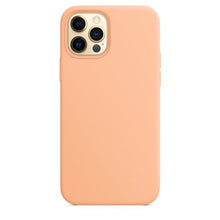 Load image into Gallery viewer, Elegant Style Solid Color Silicone Phone Cases For iPhone 13 14 Pro Max Classic Simple Case For iPhone 13 Pro Cover Slim Fit Silicone Back Cover For iPhone
