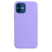 Load image into Gallery viewer, Elegant Style Solid Color Silicone Phone Cases For iPhone 13 14 Pro Max Classic Simple Case For iPhone 13 Pro Cover Slim Fit Silicone Back Cover For iPhone
