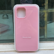Load image into Gallery viewer, Elegant Style Solid Color Silicone Phone Cases For iPhone 13 14 Pro Max Classic Simple Case For iPhone 13 Pro Cover Slim Fit Silicone Back Cover For iPhone
