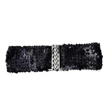 Load image into Gallery viewer, Elegant Wide Fabric Strap  Silver Metal Buckle Belts For Women Trendy Women's Fashion Stretchable Classic Color Belts
