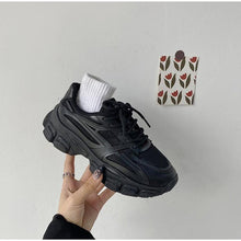 Load image into Gallery viewer, Elegant Women's Sneakers Lace Up Thick Platform Casual Shoes Leather Comfortable Walking Footwear Fashion New Lightweight Casual Everyday Walking Fashion Sneakers
