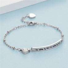 Load image into Gallery viewer, Elegant Women Stainless Steel Best Friends Bracelet Bangle Friend Jewelry Friendship Gift Cute Message Sisters Stainless Steel Cuff Bangle Gifts For Teen Girls Daughter Sister Best Friend
