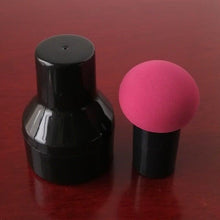 Load image into Gallery viewer, Elegant Womens Non-latex Makeup Sponge Mushroom Head Powder Liquid Dry And Wet Multifunction Makeup Brush Cosmetic Tool Storage Box
