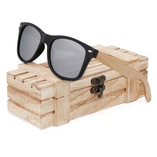 Load image into Gallery viewer, Elegant Wooden Design Classic Sunglasses Design Stylish Popular Wooden Sunglasses For Men &amp; Women  Round Bamboo Glasses Mirror Sun Glasses Retro Glasses

