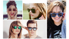 Load image into Gallery viewer, Elegant Wooden Design Classic Sunglasses Design Stylish Popular Wooden Sunglasses For Men &amp; Women  Round Bamboo Glasses Mirror Sun Glasses Retro Glasses
