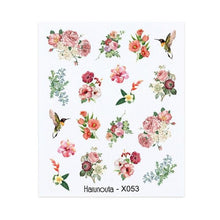 Load image into Gallery viewer, Embossed Nails Sticker 3D Flower Leaves Slider Water Transfer Nail Decals for Nail Art Transfer Sticker  3D Wave Design Decoration for Women Girls Art Stickers Decal Decoration Metallic Curve Strip Line Nail Decor
