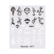 Load image into Gallery viewer, Embossed Nails Sticker 3D Flower Leaves Slider Water Transfer Nail Decals for Nail Art Transfer Sticker  3D Wave Design Decoration for Women Girls Art Stickers Decal Decoration Metallic Curve Strip Line Nail Decor
