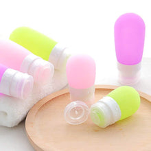 Load image into Gallery viewer, Empty Silicone Portable Travel Packing Press Bottle
