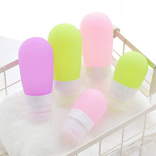 Load image into Gallery viewer, Empty Silicone Portable Travel Packing Press Bottle

