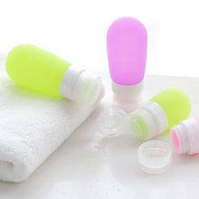 Load image into Gallery viewer, Empty Silicone Portable Travel Packing Press Bottle
